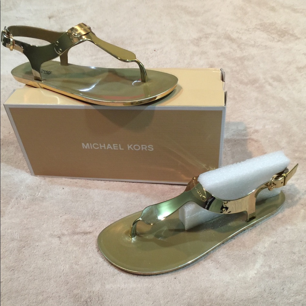 Michael Kors jelly sandals